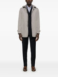 Herno detachable-hood jacket