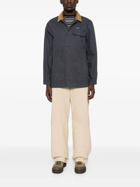 Patagonia Point Reyes corduroy-collar button-fastening jacket