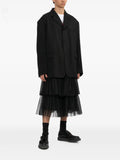 Black Comme Des Garçons wool blazer
