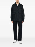 Moncler Haderu denim mid-length shirt jacket