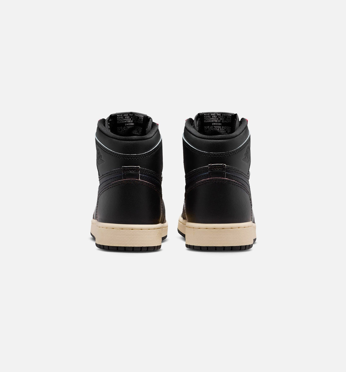 Air Jordan 1 Retro High OG “Black Muslin” Grade School High-Top Lifestyle Shoes