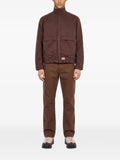 RANRA button-up funnel-neck coat