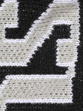Supreme jacquard-sleeve sweater