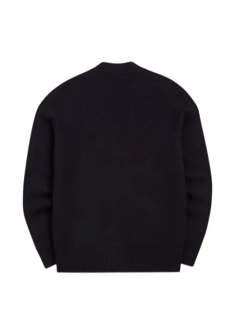 Drake's button-up lambswool cardigan