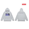 Supreme “America Eats Its Young” Hoodie – Grey