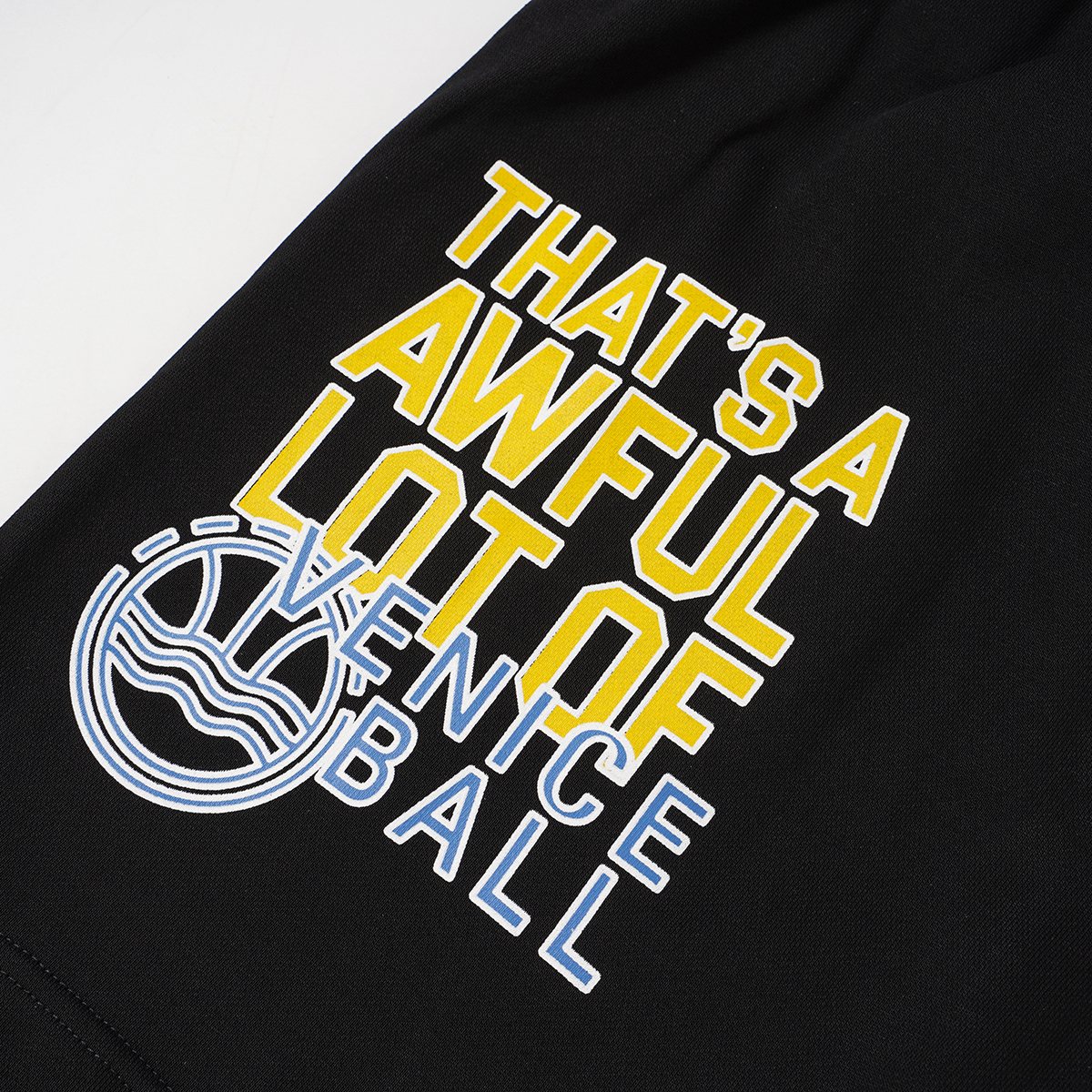 THAT'S A AWFUL LOT OF COUGH SYRUP Venice Ball Graphic Shorts