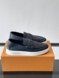 Louis Vuitton Black Platform Loafers